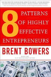 Cover of: 8 Patterns of Highly Effective Entrepreneurs