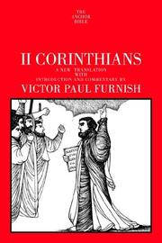 Cover of: II Corinthians by Victor Paul Furnish