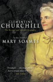 Cover of: Clementine Churchill by Mary Soames