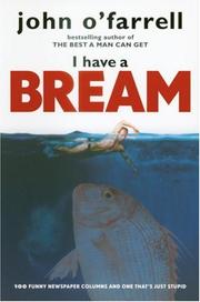 Cover of: I Have a Bream