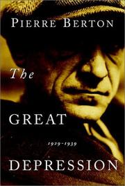 Cover of: The Great Depression by Pierre Berton