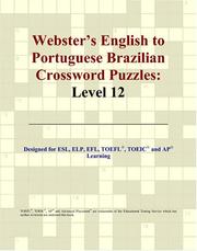 Cover of: Webster's English to Portuguese Brazilian Crossword Puzzles by Philip M. Parker