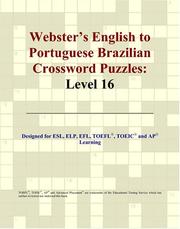 Cover of: Webster's English to Portuguese Brazilian Crossword Puzzles by Philip M. Parker