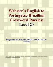 Cover of: Webster's English to Portuguese Brazilian Crossword Puzzles: Level 20