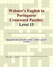 Cover of: Webster's English to Portuguese Crossword Puzzles: Level 13