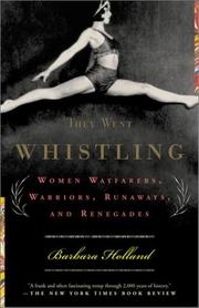 Cover of They went whistling