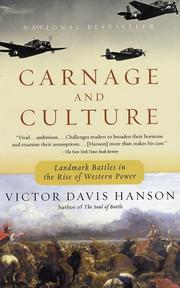 Cover of: Carnage and Culture: Landmark Battles in the Rise to Western Power