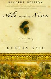 Ali y Nino by Kurban Said, Kurban Said