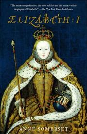Cover of: Elizabeth I by Anne Somerset