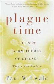Cover of: Plague Time: The New Germ Theory of Disease