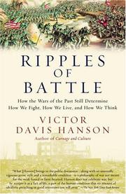 Ripples of Battle by Victor Hanson