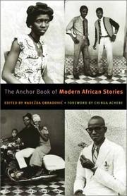 Cover of: The Anchor book of modern African stories