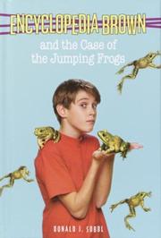 Cover of: Encyclopedia Brown and the case of the jumping frogs