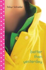 Cover of: Better Than Yesterday