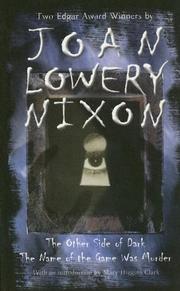 Cover of: Two Mysteries (Laurel-Leaf Books) by Joan Lowery Nixon