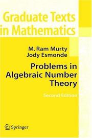 Cover of: Problems in algebraic number theory