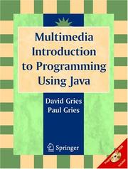 Cover of: Multimedia Introduction to Programming Using Java | David Gries