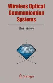 Cover of: Wireless Optical Communication Systems by Steve Hranilovic