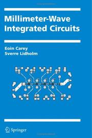 Cover of: Millimeter-Wave Integrated Circuits by Eoin Carey, Sverre Lidholm