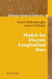 Cover of: Models for Discrete Longitudinal Data (Springer Series in Statistics)