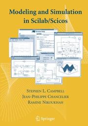 Cover of: Modeling and Simulation in Scilab/Scicos