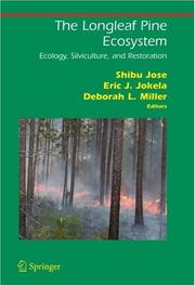 Cover of: The Longleaf Pine Ecosystem: Ecology, Silviculture, and Restoration (Springer Series on Environmental Management)