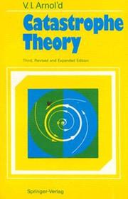 Cover of: Catastrophe theory by Arnolʹd, V. I.