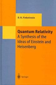 Cover of Quantum relativity by David Ritz Finkelstein