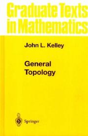 Cover of: General topology by Kelley, John L.