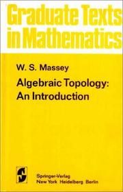 Algebraic topology by William S. Massey