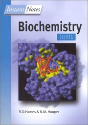 Cover of: Instant notes: biochemistry