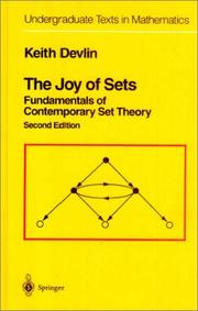 Cover of: The Joy of Sets by Keith Devlin