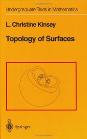 Cover of: Topology of Surfaces (Undergraduate Texts in Mathematics) by L.Christine Kinsey