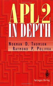 Cover of: APL2 in depth