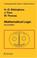 Cover of: Mathematical logic