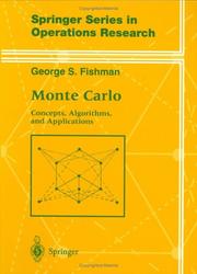 Cover of: Monte Carlo by George Fishman