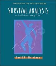 Cover of: Survival Analysis: A Self-Learning Text (Statistics for Biology and Health)