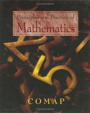 Cover of: Principles and Practice of Mathematics: COMAP (Textbooks in Mathematical Sciences)