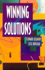 Cover of: Winning solutions