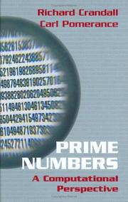 Cover of: Prime Numbers: A Computational Perspective