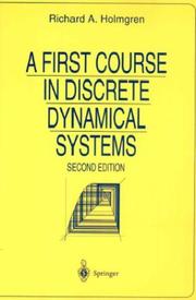 Cover of: A first course in discrete dynamical systems