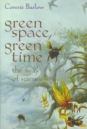 Cover of: Green Space, Green Time by Connie Barlow