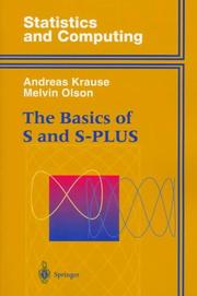 Cover of: The basics of S and S-Plus