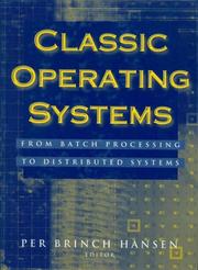 Cover of: Classic Operating Systems