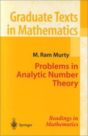 Cover of: Problems in Analytic Number Theory (Graduate Texts in Mathematics / Readings in Mathematics)