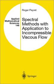 Cover of: Spectral Methods for Incompressible Viscous Flow