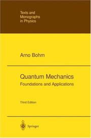 Cover of: Quantum Mechanics/Springer Study Edition