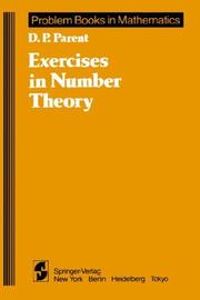 Cover of: Exercises in number theory