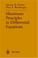 Cover of: Maximum principles in differential equations