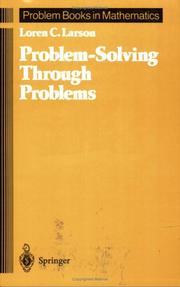 Cover of: Problem Solving Through Problems
